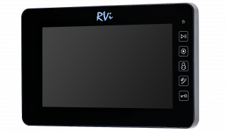 Установка видеодомофона RVi-VD7-22(black) Установка видеодомофона RVi-VD7-22(black)