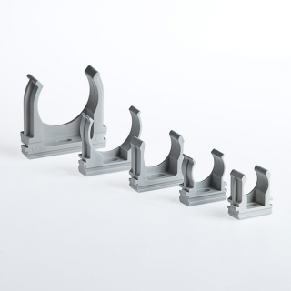 Клипса для трубы гофрированной Россия Держатель D 20