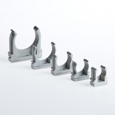 Клипса для трубы гофрированной Россия Держатель D 16 мм